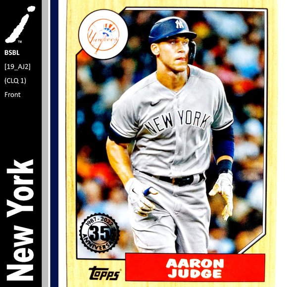 Topps Other - New York Yankees (Aaron Judge) - BSBL [19_AJ2]
